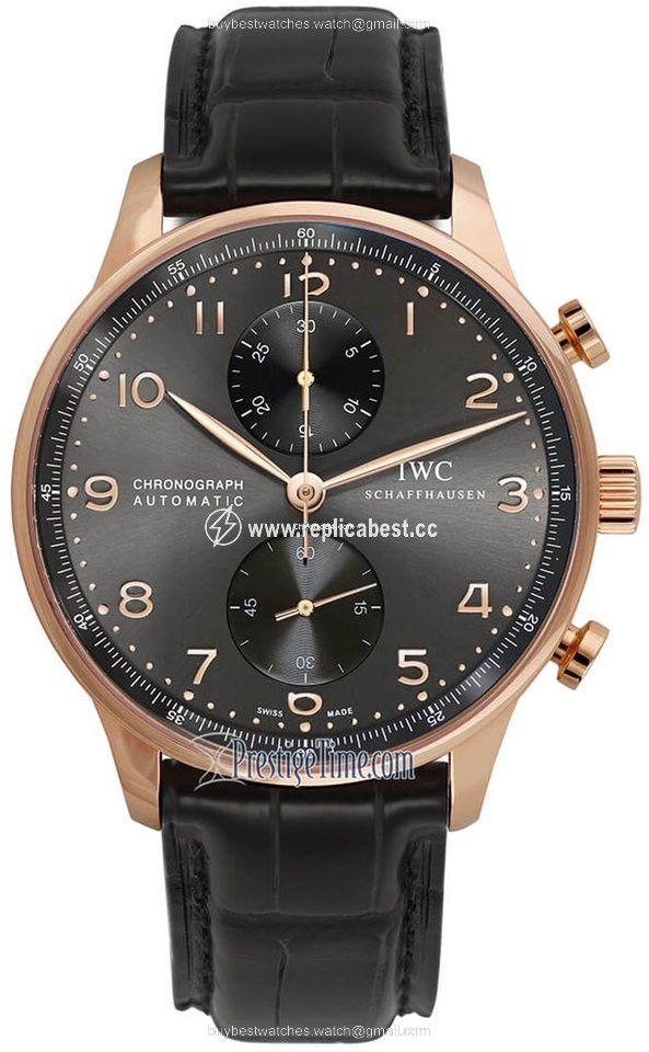 IWC Portuguese Chronograph Mens watch Unisex Automatic Rose gold iw371610