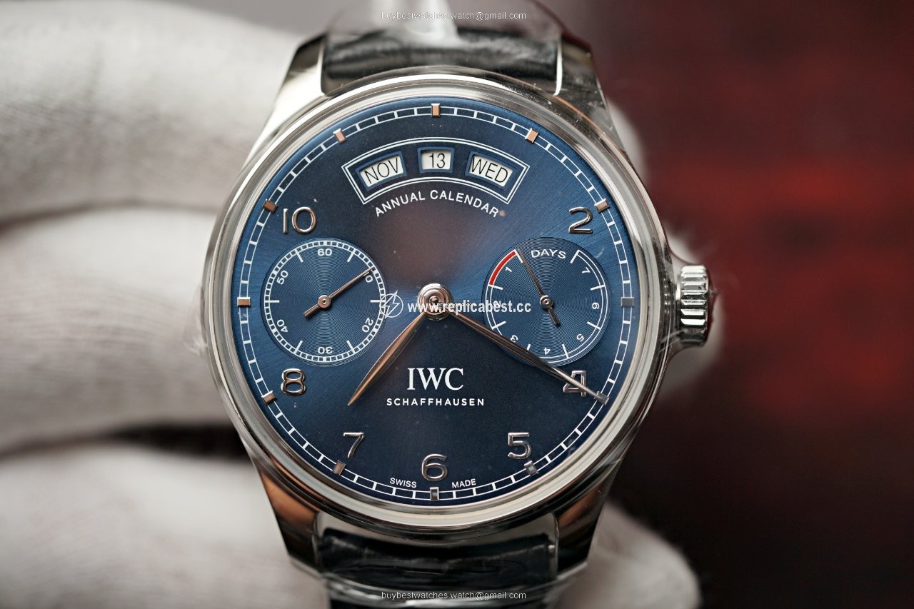 IWC Portuguese Annual Calendar Mens watch Unisex Automatic Steel IW503502