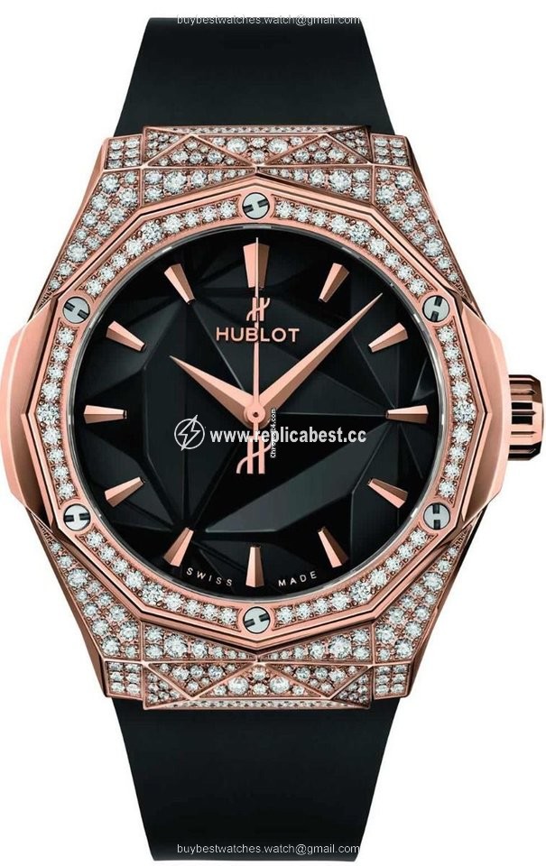 Hublot Classic Fusion 45, 42, 38, 33 mm Mens watch Unisex Automatic Rose gold 550.OS.1800.RX.1604.ORL19