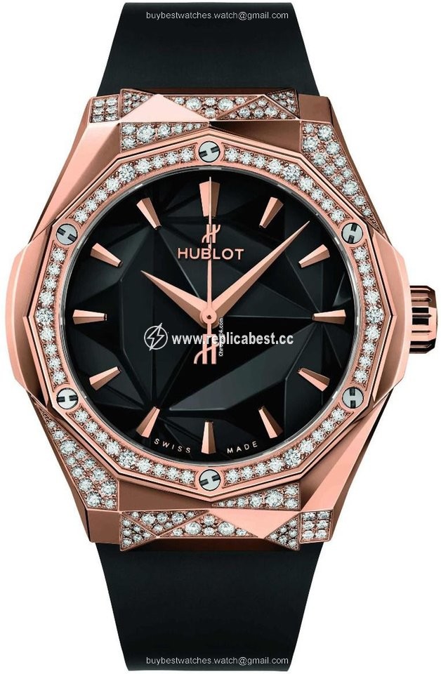 Hublot Classic Fusion 45, 42, 38, 33 mm Mens watch Unisex Automatic Rose gold 550.OS.1800.RX.1804.ORL19