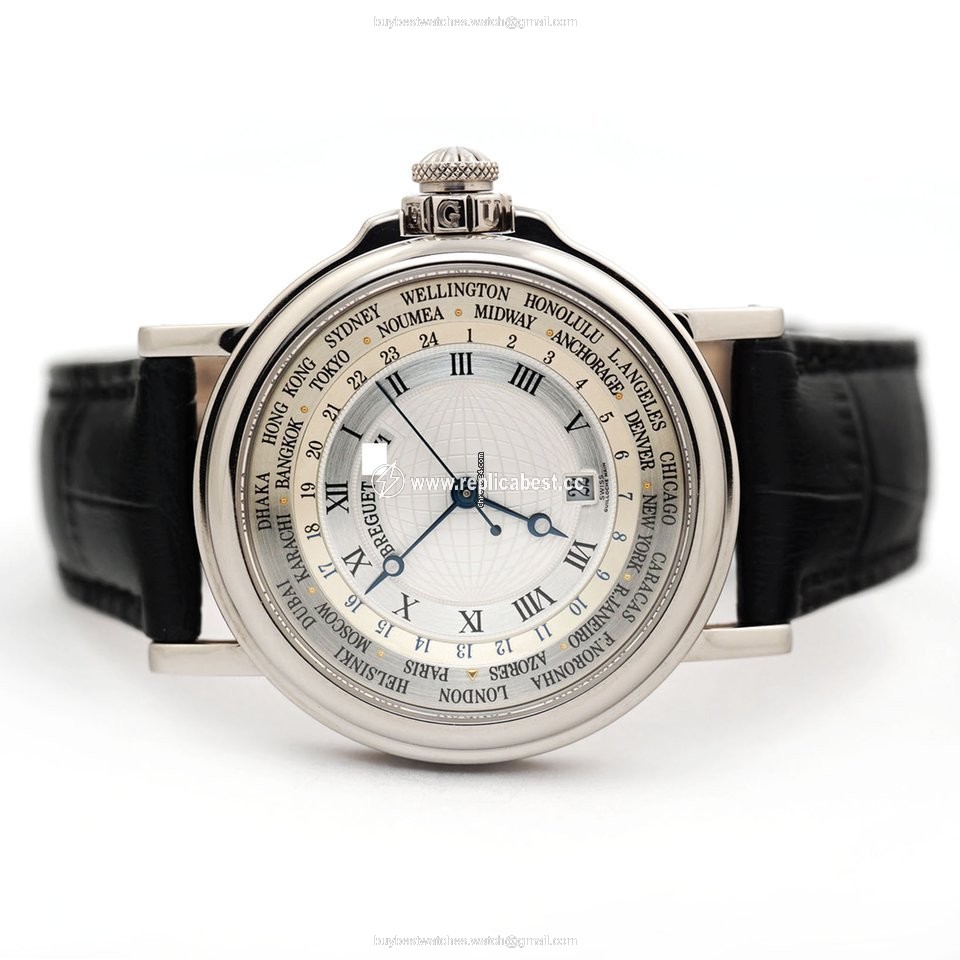 Breguet Marine Mens watch Unisex Automatic White gold 3700BB 12 9V6