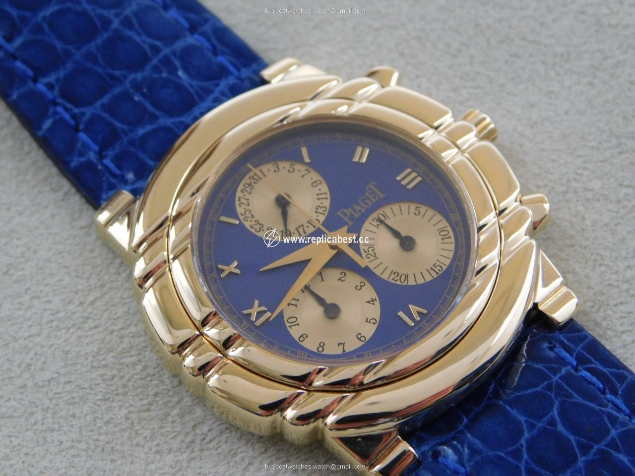 Piaget Tanagra Mens watch Unisex Quartz Yellow gold 14281