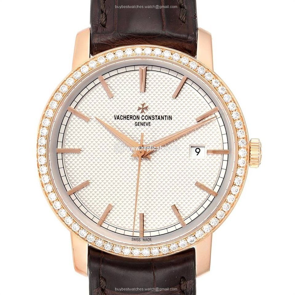Vacheron Constantin Traditionnelle Mens watch Unisex Automatic Rose gold 85520 000R-9850