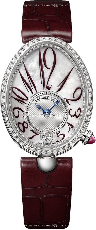 Breguet Reine de Naples Womens watch Automatic White gold 8918bb 5p 964.d00d