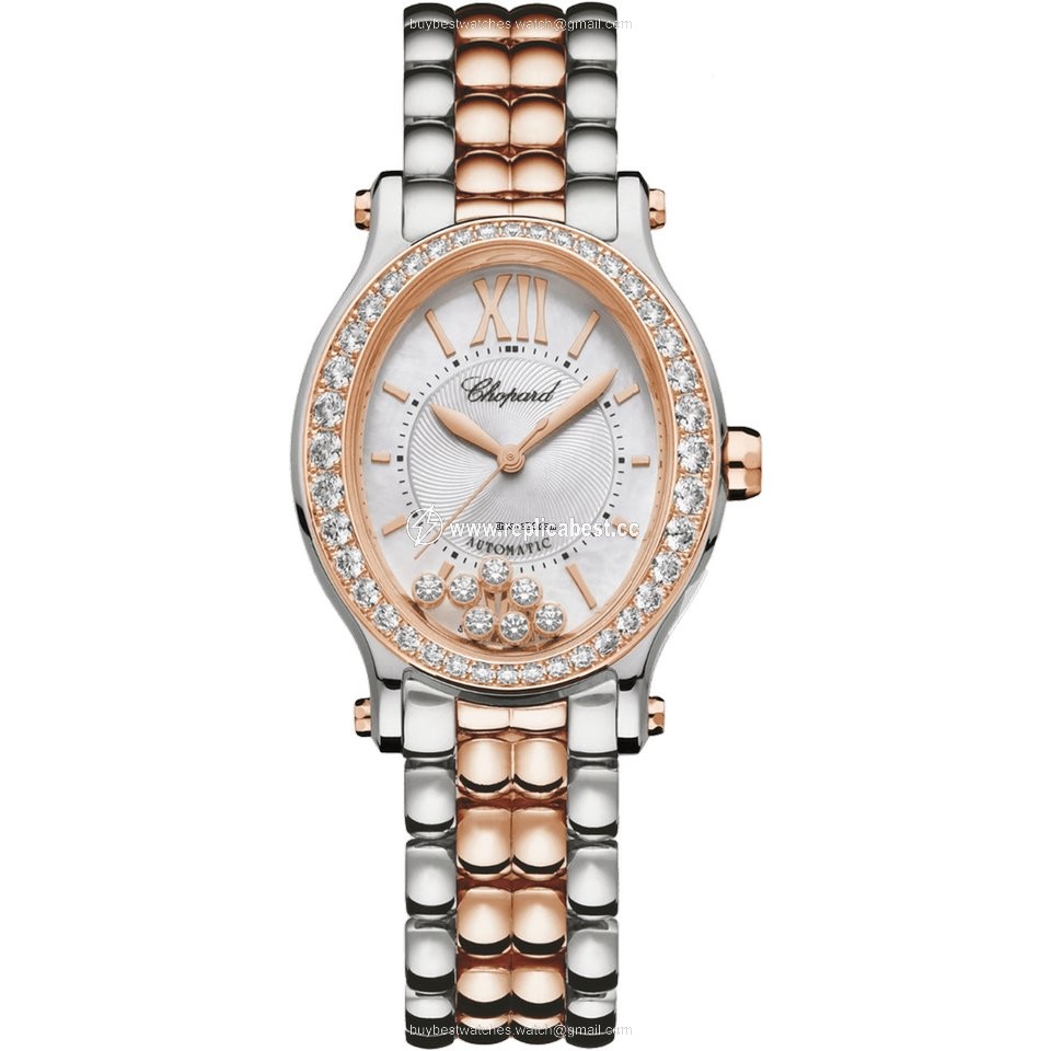 Chopard Happy Sport Womens watch Automatic Gold Steel 278602-6004
