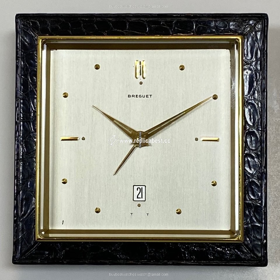 Breguet Mens watch Unisex Manual winding Yellow gold Breguet desk alarm clock