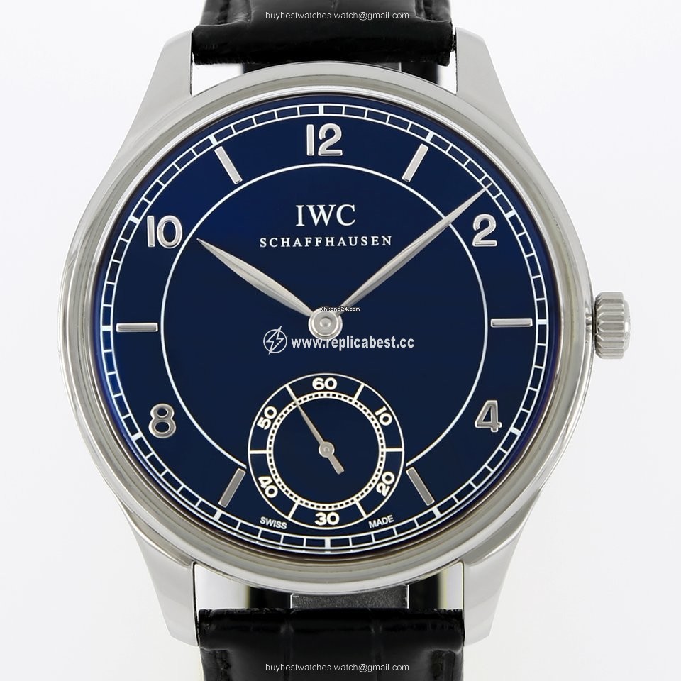 IWC Portuguese Hand-Wound Manual winding Steel 544501