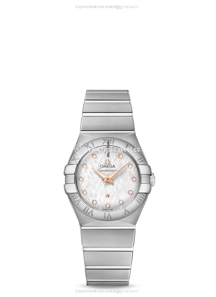Omega Constellation Quartz Womens watch Quartz Steel 123.10.27.60.52.001