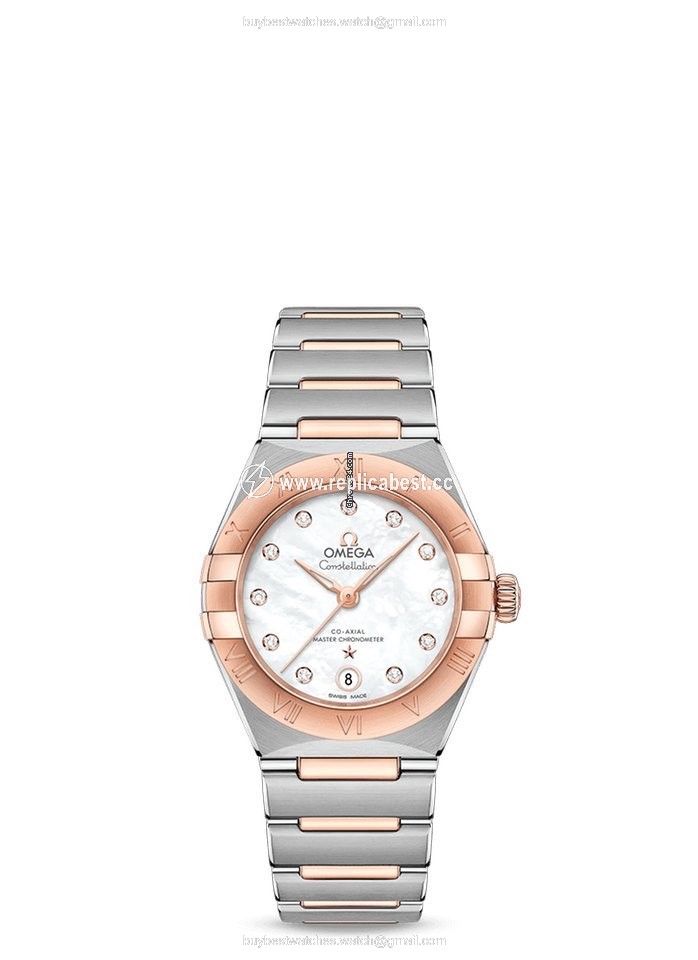 Omega Constellation Womens watch Automatic Gold Steel 131.20.29.20.55.001
