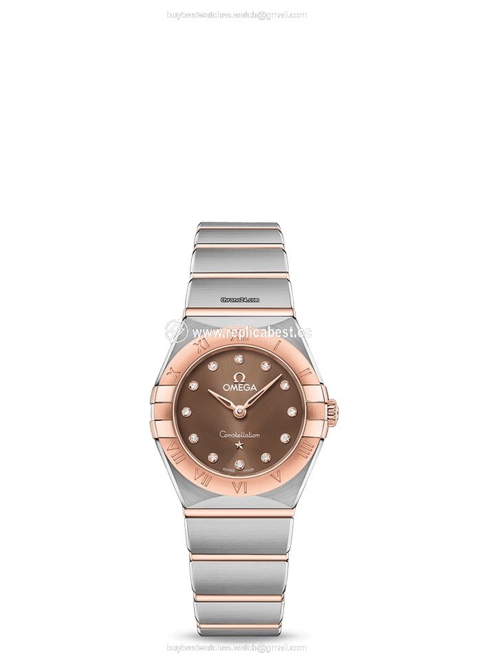 Omega Constellation Womens watch Quartz Gold Steel 131.20.25.60.63.001
