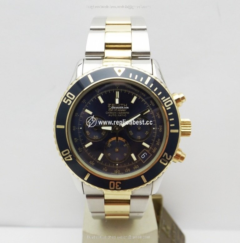 Zenith El Primero Mens watch Unisex Automatic Gold Steel 89.0315.400