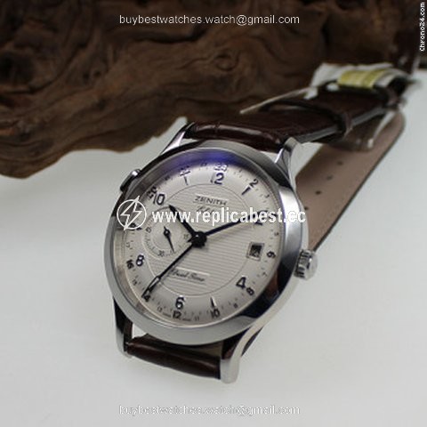Zenith Elite Dual Time Mens watch Unisex Automatic Steel 03.1125 682