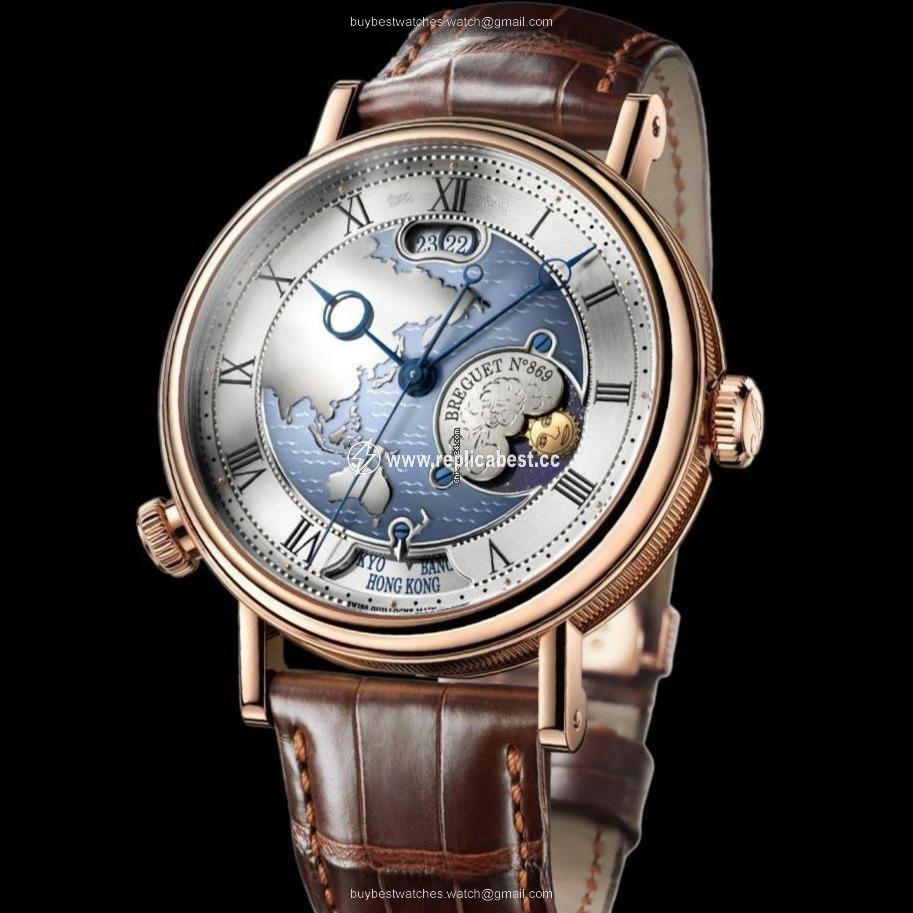 Breguet Classique Mens watch Unisex Automatic Rose gold 5717BR AS 9ZU