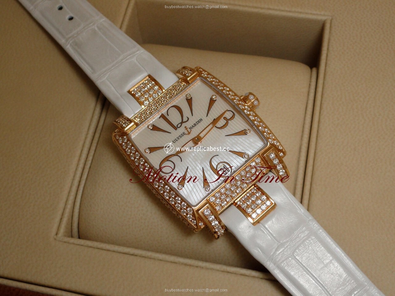 Ulysse Nardin Caprice Womens watch Automatic Rose gold 136-91FC 695