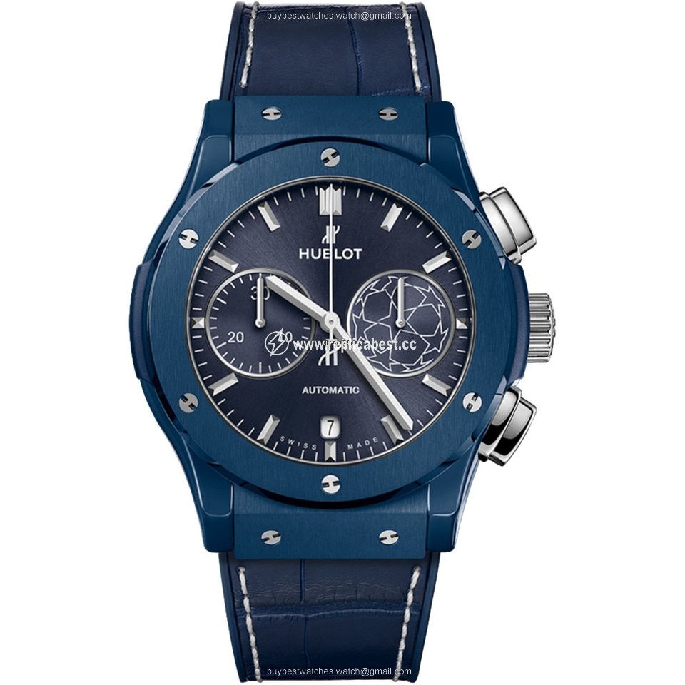 Hublot Classic Fusion Blue Mens watch Unisex Automatic Ceramic 521.EX.7170.LR.UCL18