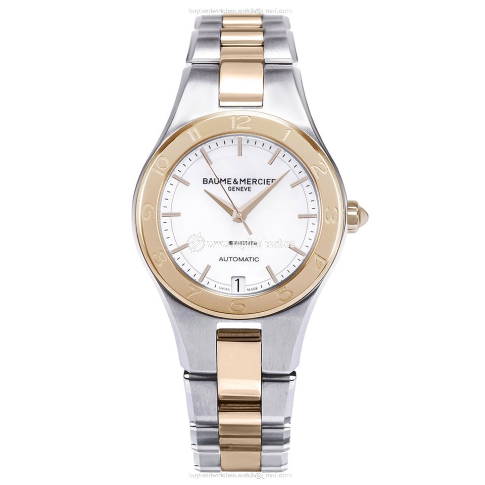 Baume & Mercier Linea Womens watch Automatic Gold Steel M0A10073