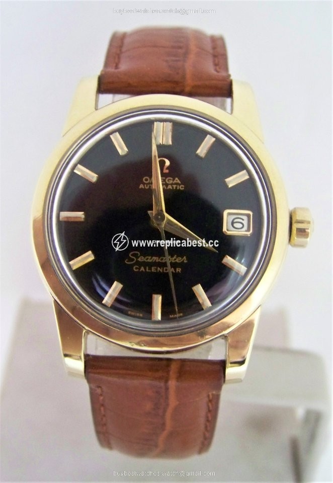 Omega Seamaster Mens watch Unisex Automatic Gold Steel 2849-2