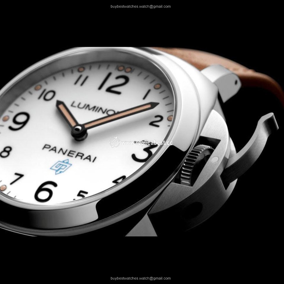 Panerai Luminor Base Logo Mens watch Unisex Manual winding Steel PAM 00775