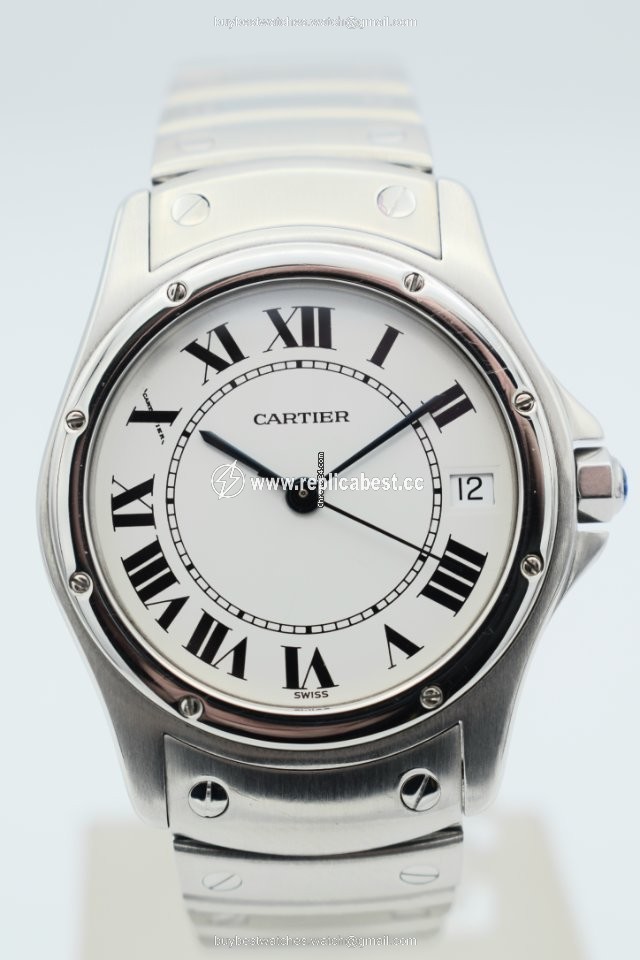 Cartier Santos Mens watch Unisex Automatic Steel 1920-1
