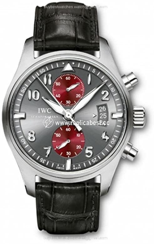 IWC Pilot Spitfire Chronograph Mens watch Unisex Automatic Steel IW387810
