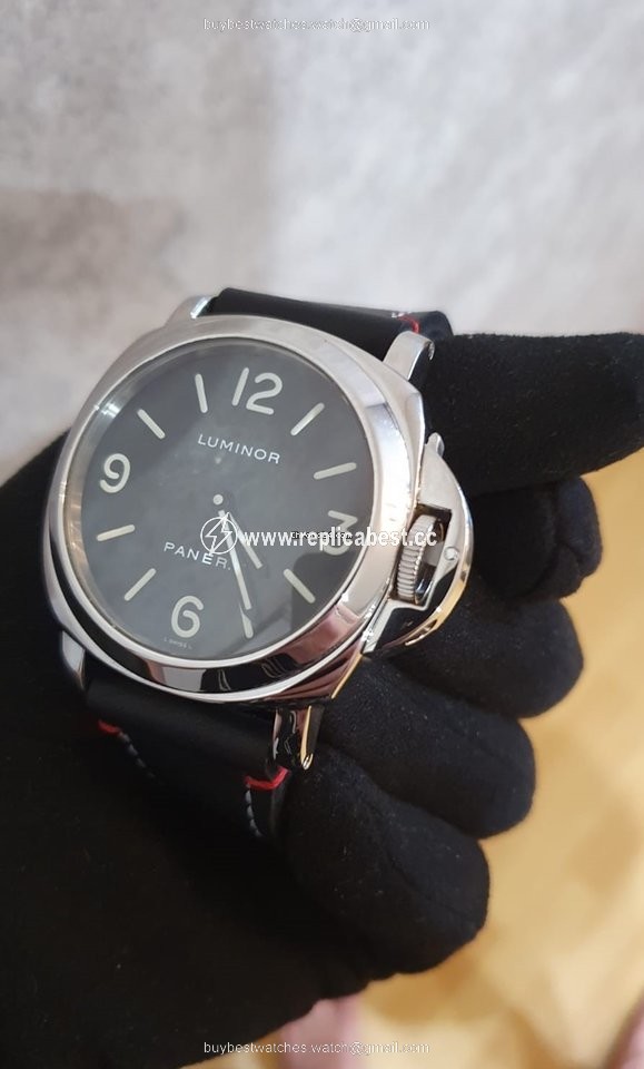Panerai Luminor Base Mens watch Unisex Manual winding Steel PAM 00002