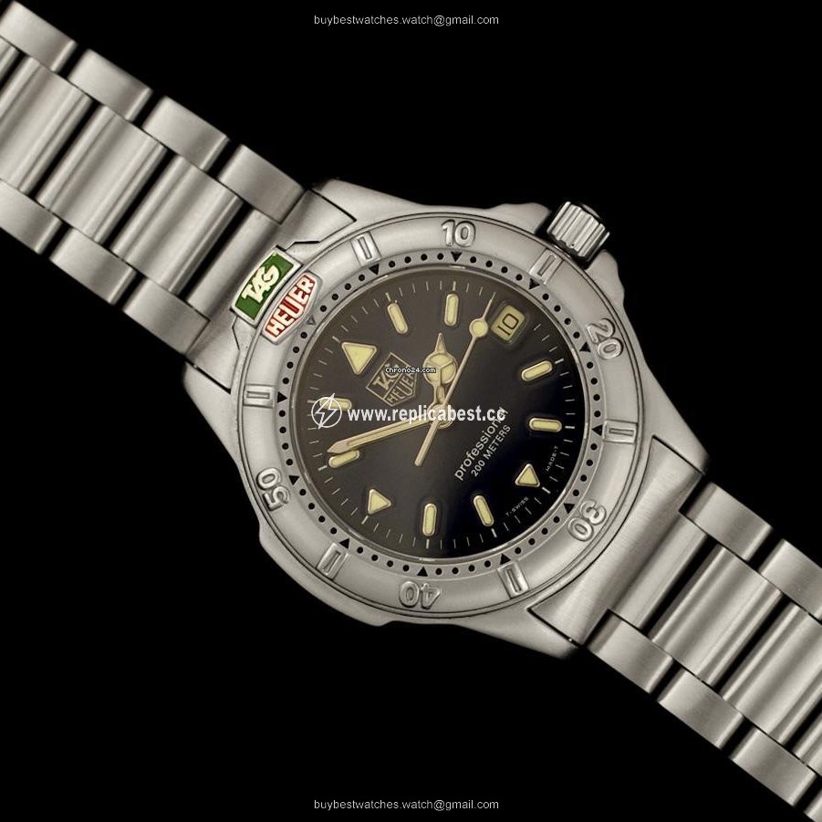 TAG Heuer Mens watch Unisex Quartz Steel 7410
