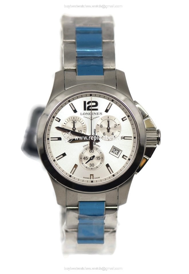 Longines Conquest Mens watch Unisex Quartz Steel L3.379.4.76.6