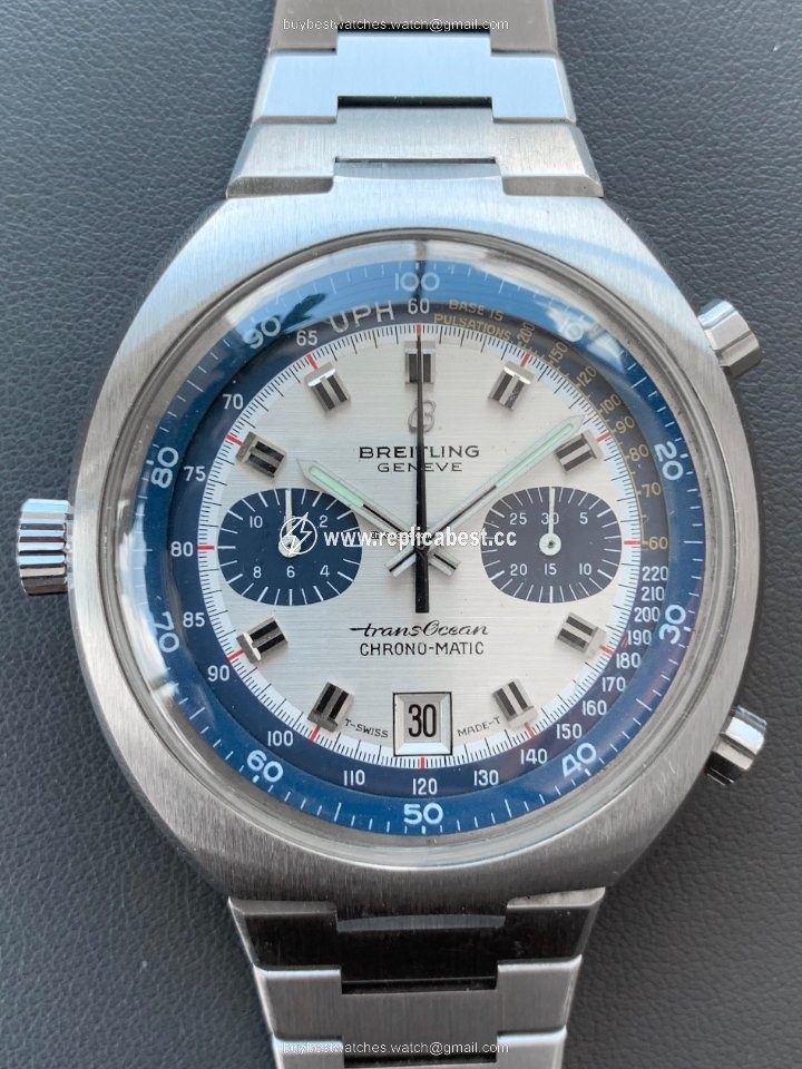 Breitling Transocean Chronograph Mens watch Unisex Automatic Steel 2129