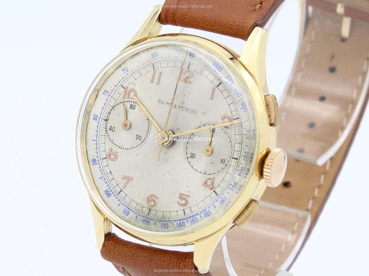 Baume & Mercier Mens watch Unisex Manual winding Yellow gold 3901