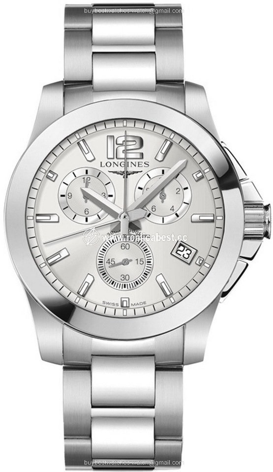 Longines Conquest Mens watch Unisex Quartz Steel L3.660.4.76.6