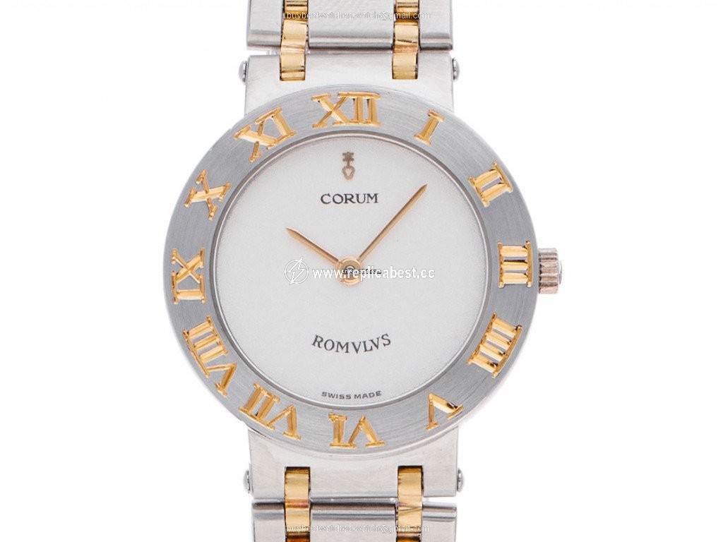 Corum Romvlvs Womens watch Quartz Gold Steel 24.103.21