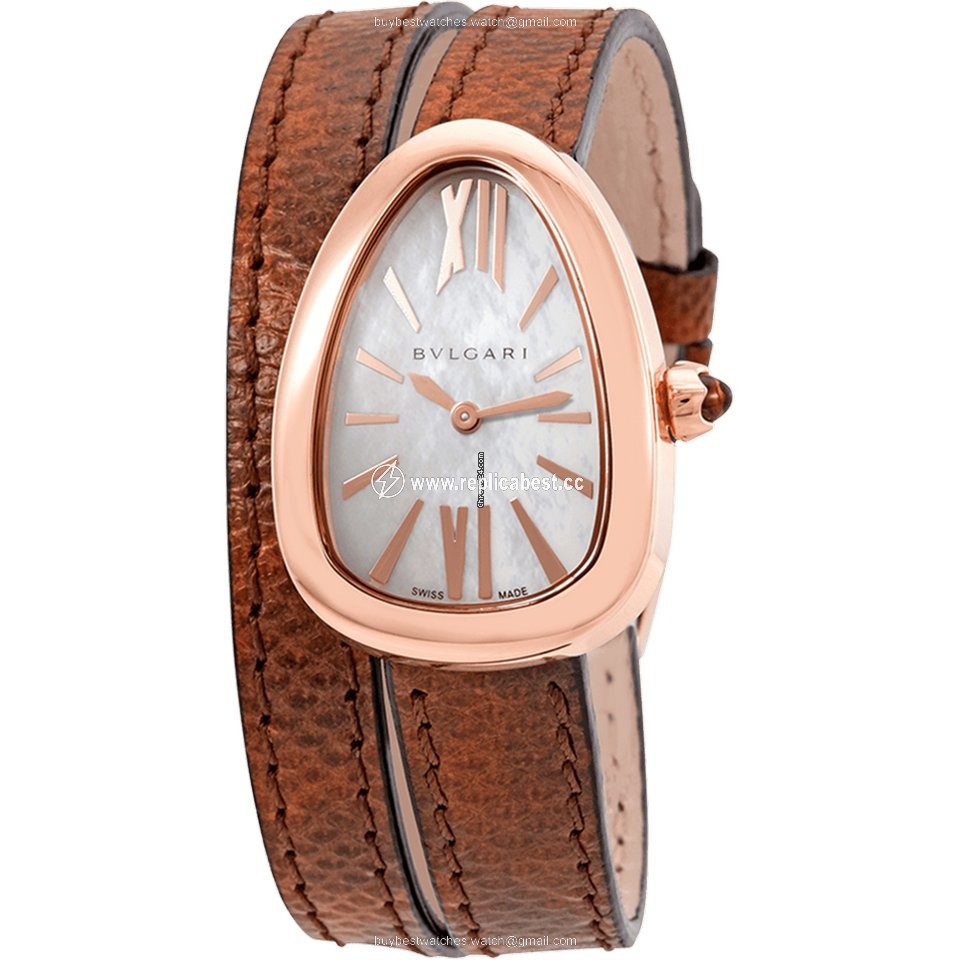Bulgari Serpenti Womens watch Quartz Rose gold 102919 SPP32WGL