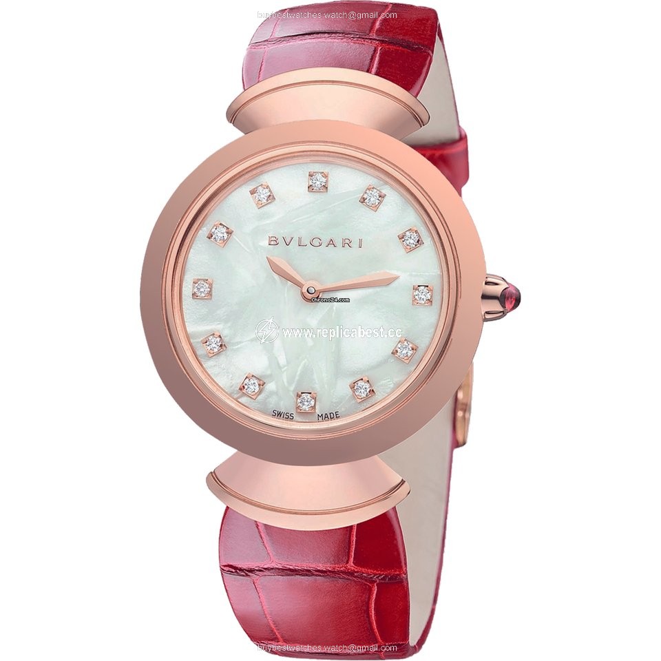 Bulgari Womens watch Quartz Rose gold 102840 DVP30WPGL 12