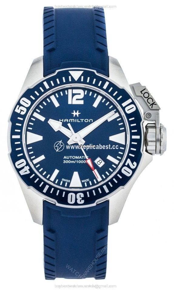 Hamilton Khaki Navy Frogman Mens watch Unisex Automatic Steel H77705345