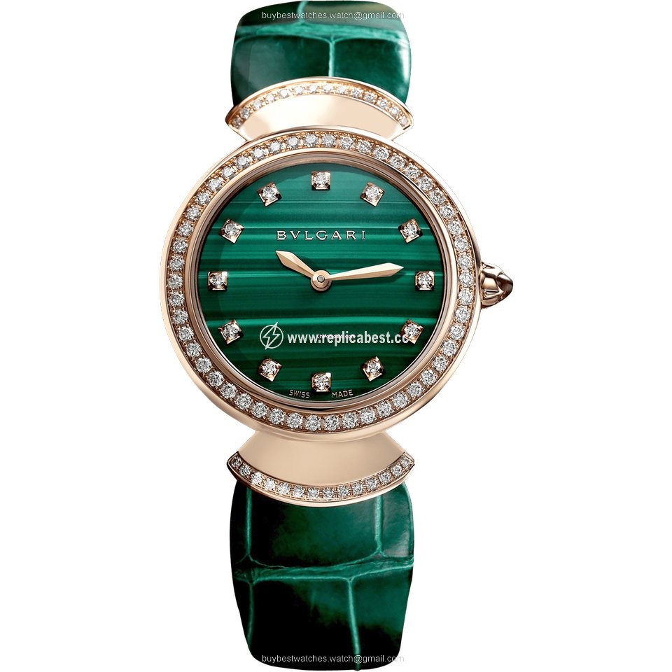 Bulgari Womens watch Quartz Rose gold 103119 DVP30MALGLD 12