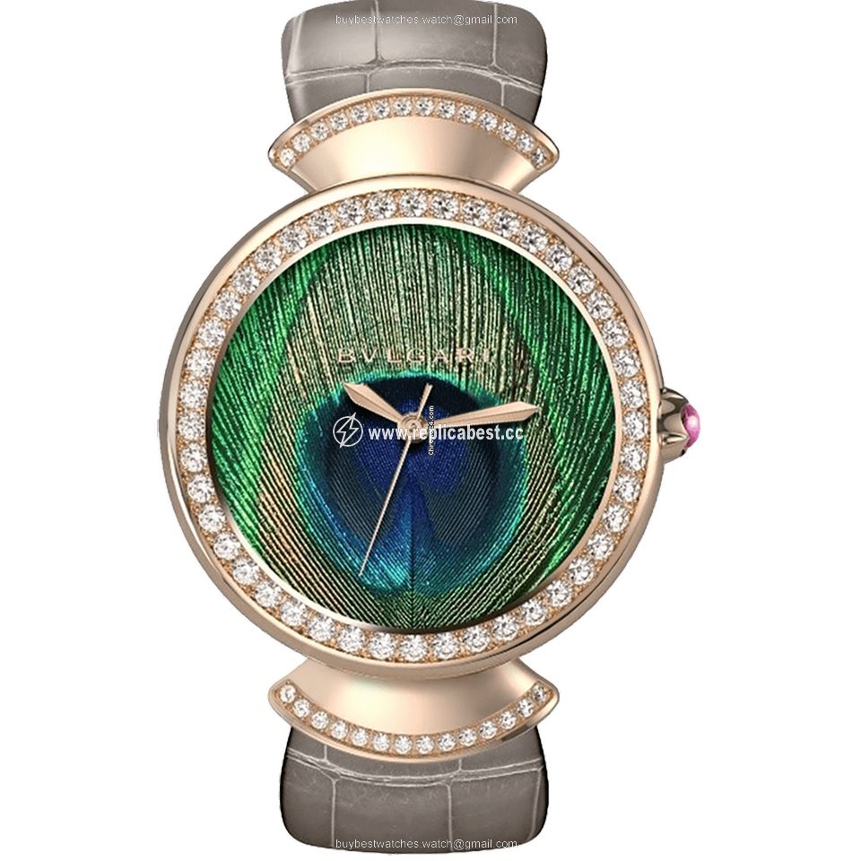 Bulgari Womens watch Automatic Rose gold 103139 DVP37FEAGL