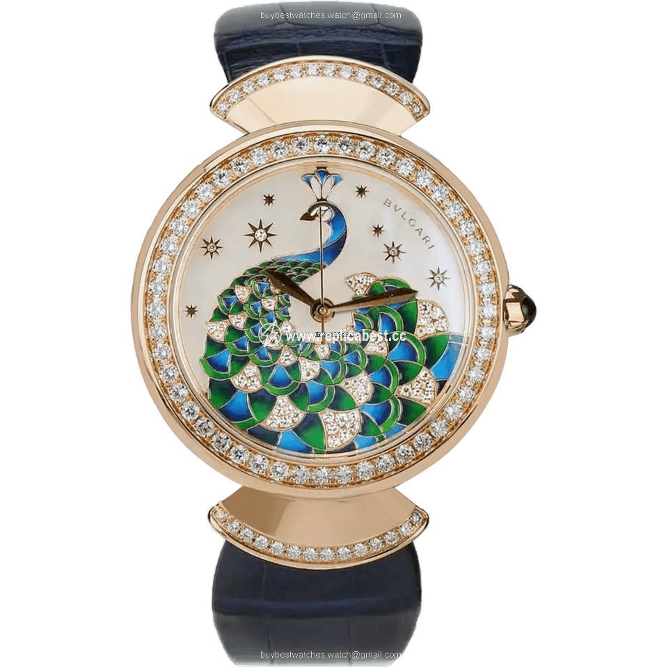 Bulgari Womens watch Automatic Rose gold 102741 DVP37PAGDL