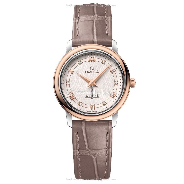 Omega De Ville Prestige Womens watch Automatic Gold Steel 424.23.27.60.52.001
