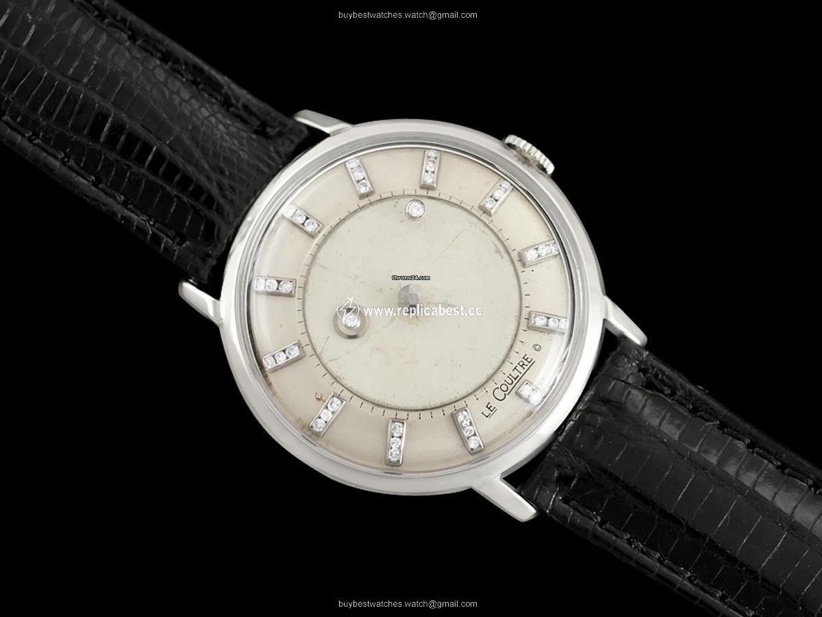 Jaeger-LeCoultre Mens watch Unisex Manual winding White gold 7119