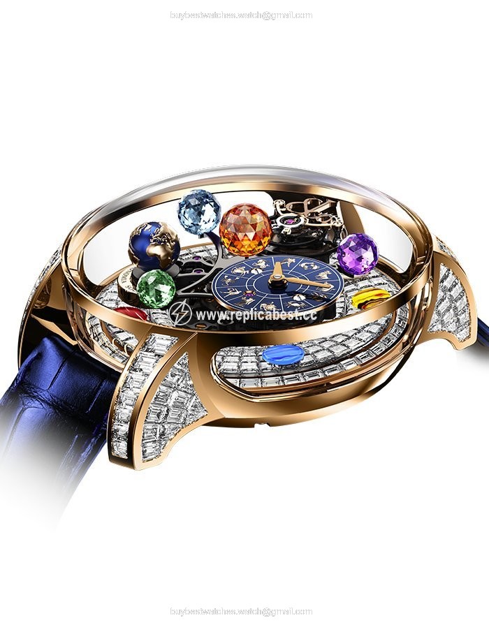 Jacob & Co. Astronomia Mens watch Unisex Manual winding Rose gold AS910.40.BD.BD.A