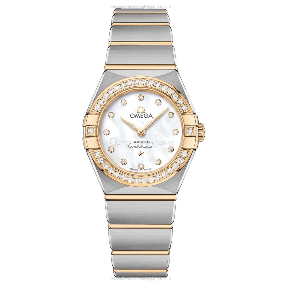 Omega Constellation Quartz Womens watch Quartz Gold Steel 131.25.25.60.55.002