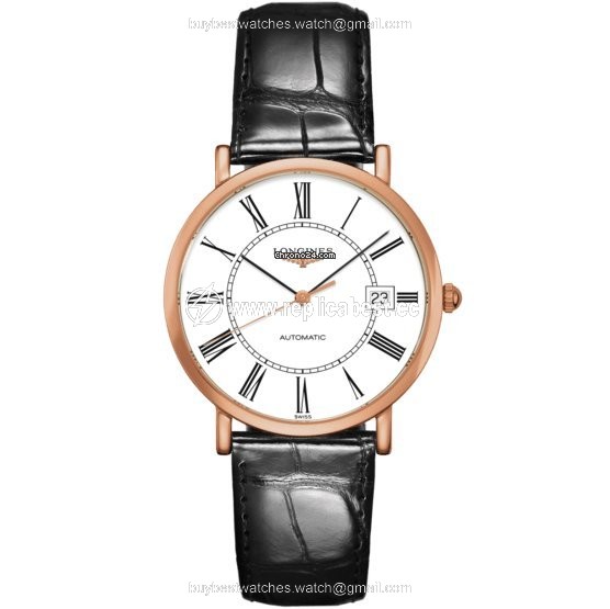 Longines Elegant Womens watch Automatic Rose gold L4.787.8.11.0