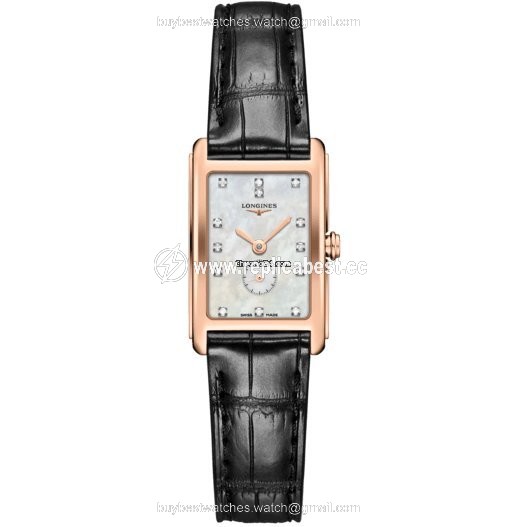 Longines DolceVita Womens watch Quartz Rose gold L5.255.8.87.0