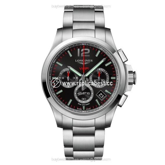 Longines Mens watch Unisex Quartz Steel L3.717.4.56.6