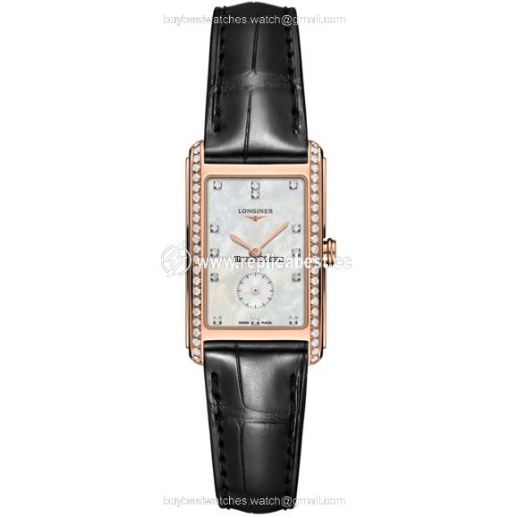 Longines DolceVita Womens watch Quartz Rose gold L5.512.9.87.0