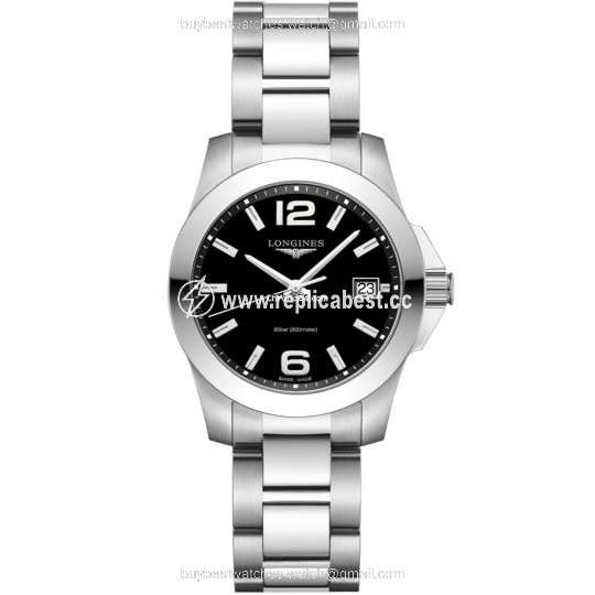 Longines Conquest Womens watch Quartz Steel L3.377.4.58.6