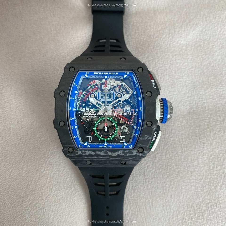 Richard Mille RM 011 Mens watch Unisex Automatic Carbon RM 11-04