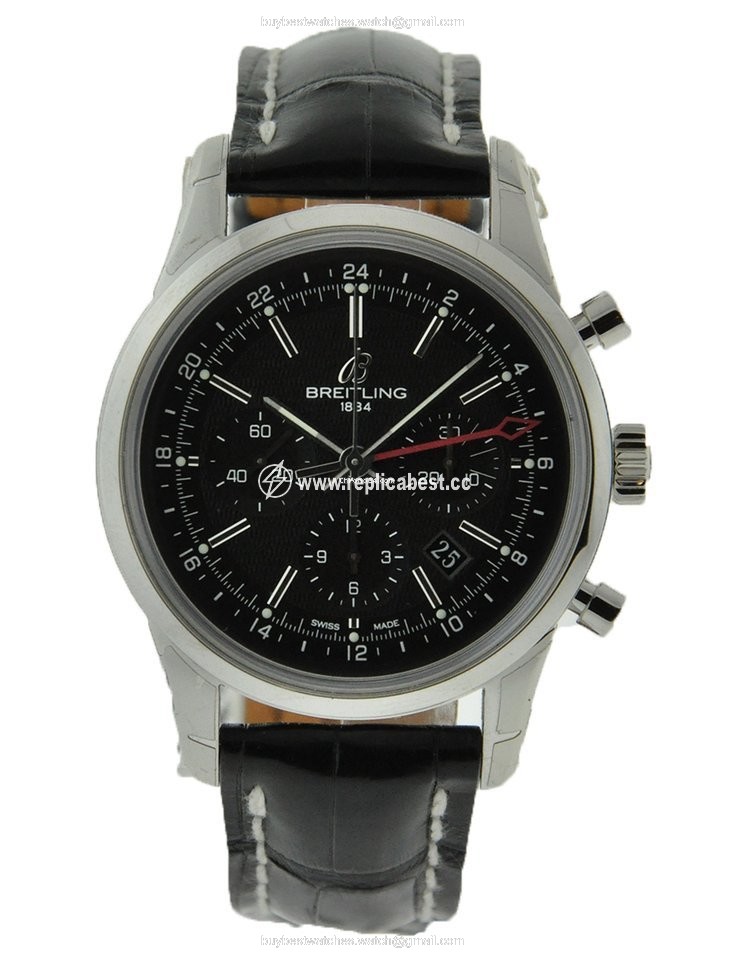 Breitling Transocean Chronograph GMT Mens watch Unisex Automatic Steel AB045112