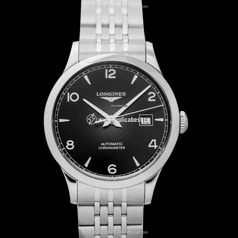 Longines Record Mens watch Unisex Automatic Steel L28214566