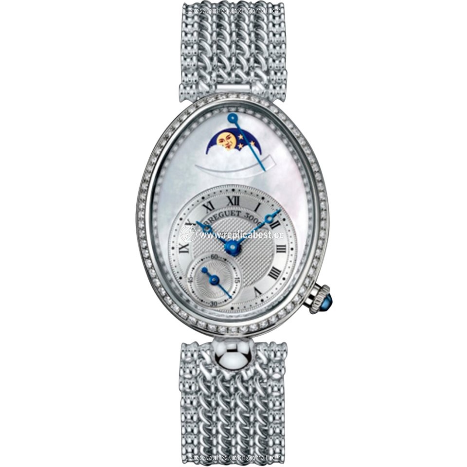 Breguet Reine de Naples Womens watch Automatic White gold 8908BB 52 J20.D000